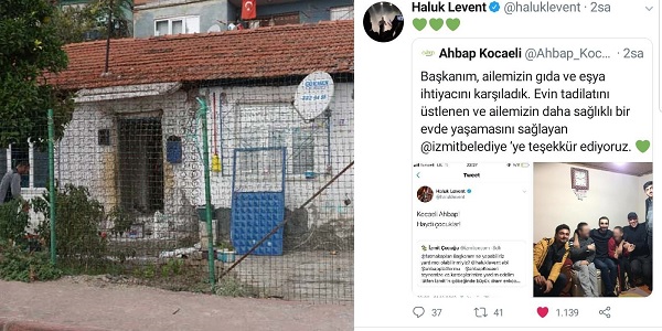 İzmit Belediyesi’ne AHBAP'tan teşekkür