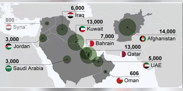 ABD’nin Ortadoğu’daki üsleri nerede ve ne kadar askeri var