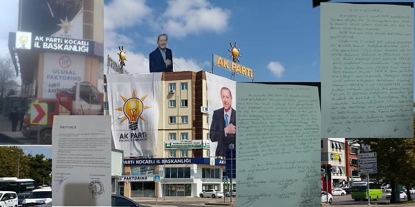 Macit Haldız ve Ak Parti yöneticilerinden tehdit alıyorum