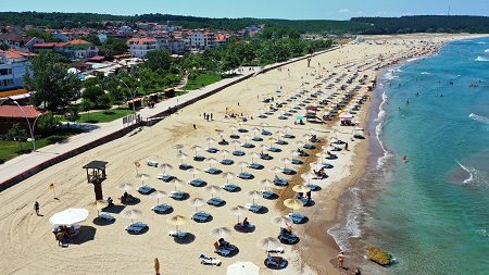 kandıra cebeci mavi bayraklı plajı